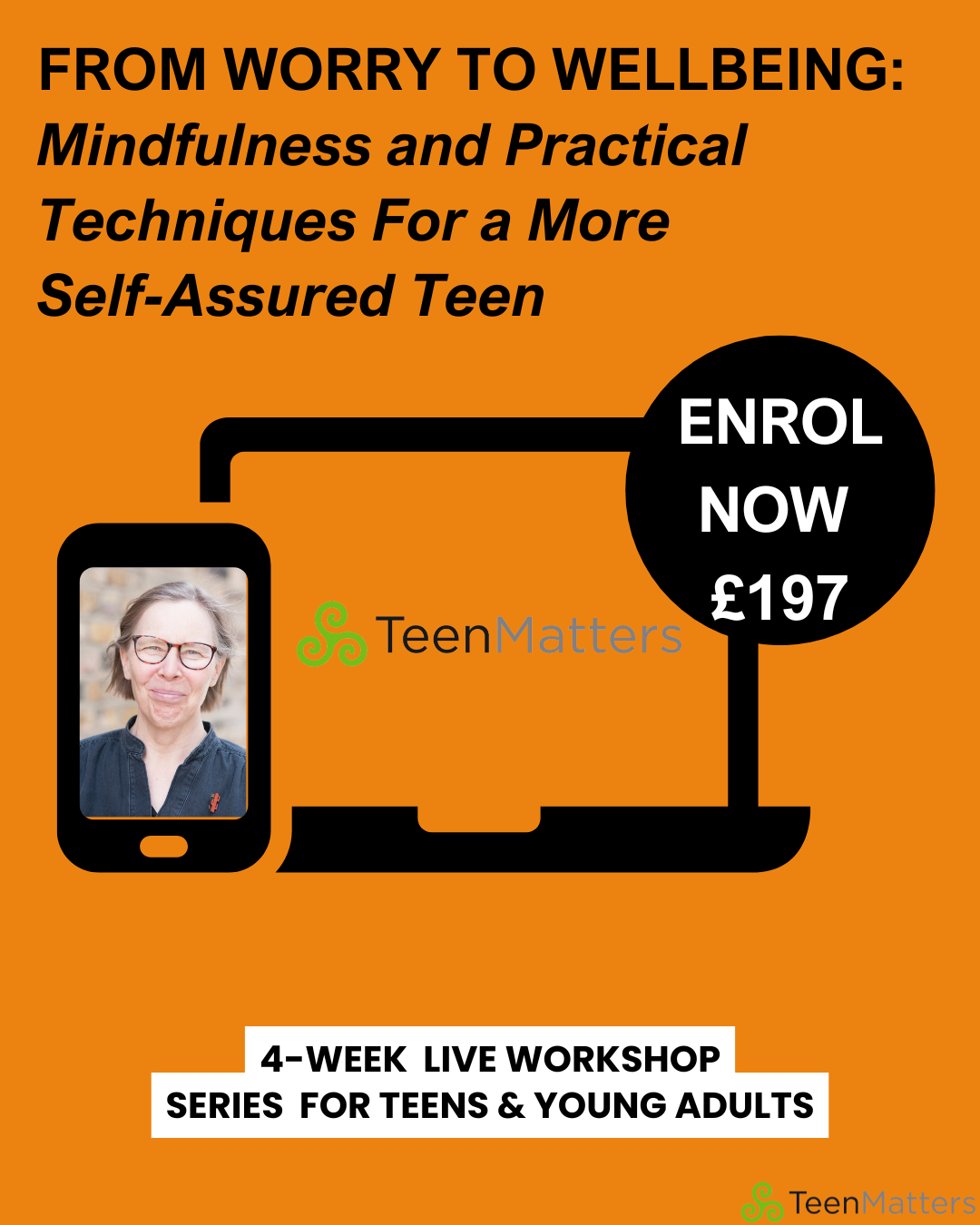 Anxiety teenagers online course Mindfulness for teenagers online course